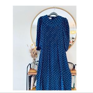 Vintage Jane Schaffhausen Midi Floral Dress